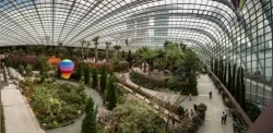 Systemy zabezpieczeń Bosch w kompleksie rekreacyjnym Gardens by the Bay w Singapurze
