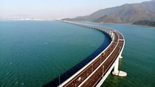 Most Hongkong-Zhuhai-Makau z systemami zabezpieczeń Bosch