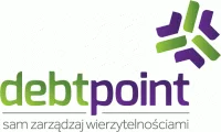 logo deptpoint, Debtpoint.pl, obniży koszty zarządzania należnościami, sam zarządzaj wierzytelnościami