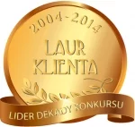 Tytuł Lidera Dekady 2004-2014 w ogólnopolskim konkursie Laur Klienta dla firmy InsERT