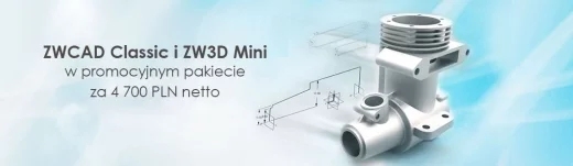 Pakiet promocyjny ZWCAD i ZW3D mini 3D MASTER