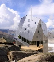 Schronisko górskie Monte Rosa Hut Fot. Sapa Aluminium