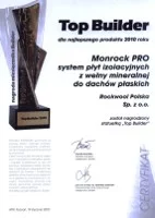 Certyfikat TOP BUILDER dla Rockwool Polska