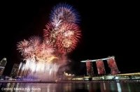 Marina Bay Sands - New year countdown 2011, Rockwool