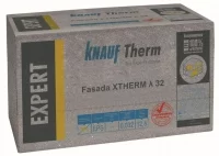 Certyfikowany styropian EPS KNAUF Therm EXPERT Fasada XTherm λ 32 ze znakiem jakości “Gwarantowany Styropian” Fot. Knauf Therm