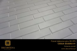 styropianowe panele ścienne 3D marki DECORTENA - Cegła gładka