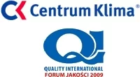 Logo Centrum Klima, Quality Interantional 2009
