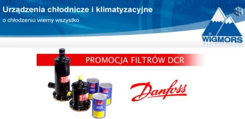 Promocja filtrów Danfoss DCR Wigmors