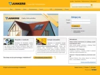 Strona internetowa Junkers