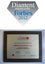 Gazela Biznesu 2011 i Diament Forbesa 2012 dla ANIRO