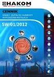 Nowy cennik Systemy wentylacyjne SW/01/2012 Hakom