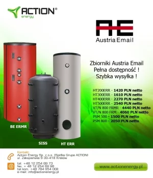 Zbiorniki Austria Email, Action Energy
