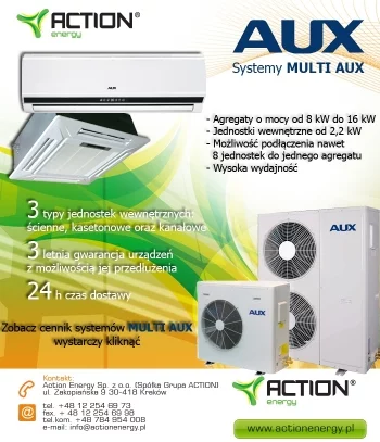 Systemy MULTI AUX, Action Energy
