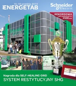 Nowości od Schneider Electric oraz nagroda za najlepszy produkt podczas targów Energetab 2014