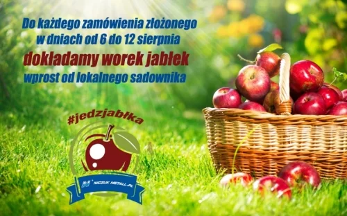 Niczuk Metall-PL wspiera polskich sadowników i dołącza do akcji #jedzjabłka