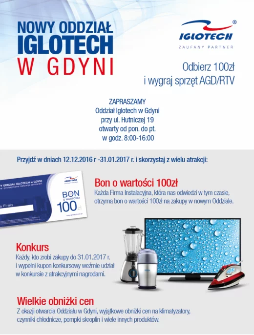 Nowy Oddział Iglotech w Gdyni
