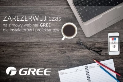 GREE GMV 5 – zapisz się na bezpłatne szkolenie online dla instalatorów i projektantów