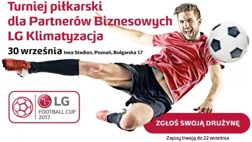 Rusza druga edycja turnieju LG Football CUP. Zgłoś swoją drużynę!