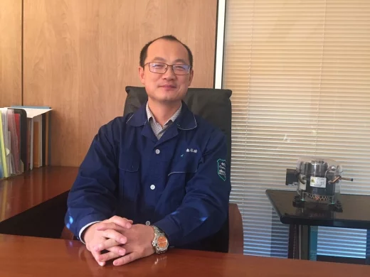 Tao Wen, Dyrektorem Zarządzającym firmy Huayi Compressor Barcelona, S.L.