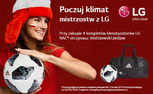 Nowa promocja LG - zdobądź mistrzowski zestaw!