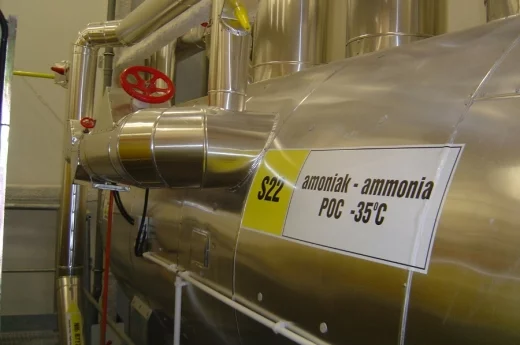Detektory amoniaku w chłodniach i maszynowniach chłodniczych