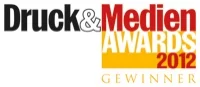 Logo zwycięzcy Druck&Medien-Awards 2012