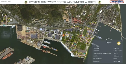 Plan modernizacji sieci ciepłowniczej w Porcie Wojennym w Gdyni