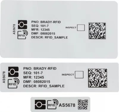 Brady - Nowa, ultracienka, inteligentna etykieta RFID do powierzchni niemetalicznych