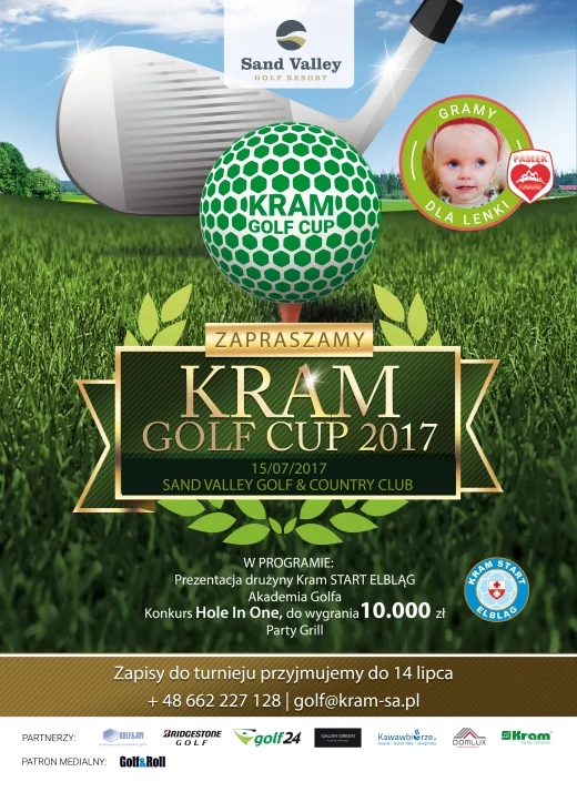 IV edycja charytatywnego turnieju golfowego KRAM GOLF CUP