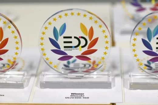 Mimaki nagrodzone dwiema prestiżowymi nagrodami EDP podczas targów FESPA 2018