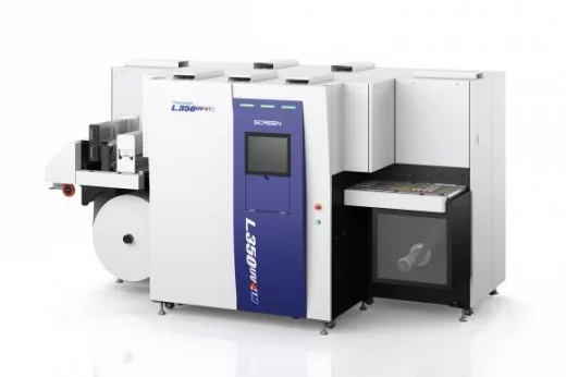 Przemysłowa maszyna cyfrowa do druku etykiet SCREEN TRUEPRESS JET L350UV+LM zdobywa prestiżową nagrodę EDP