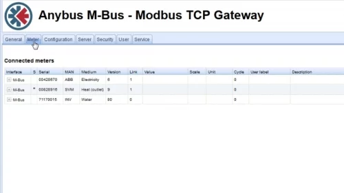 Antybus M- bus- Modbus TPC Gateway