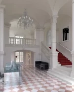 Luksus tkwi w szczegółach, aranżacja części wspólnej w jednym z najbardziej luksusowych kompleksów mieszkaniowych w Polsce, Angel Wawel