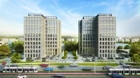 Echo Investment zaprezentowała nową koncepcję projektu biurowego przy al. Piłsudskiego 86 w Łodzi - Symetris Business Park.