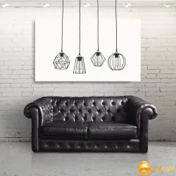 Lampy druciane - najmodniejsze oświetlenie stylowych wnętrz