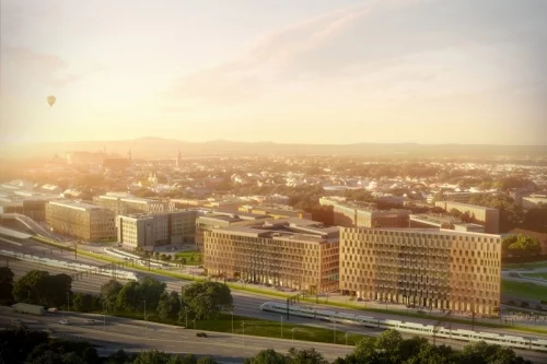 Skanska rozpoczyna budowę czwartego budynku krakowskiego kompleksu High5ive