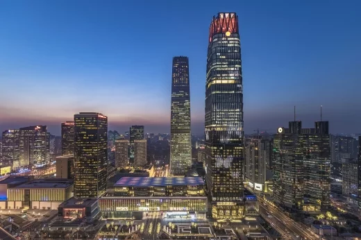 Signify oświetla wieżę China World Trade Center „niewidocznym” światłem