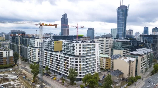 Asbud Group realizuje kolejny etap wielofunkcyjnego kompleksu  powstającego w nowym centrum Warszawy