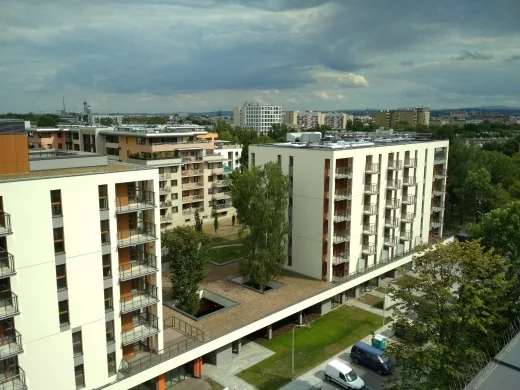 Konsorcjum firm Eiffage Polska Budownictwo i Eiffage Polska Serwis zakończyło prace przy budynku A1 na osiedlu „Nowa 5 Dzielnica” w Krakowie
