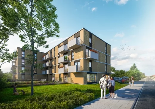 Apartamenty Ostródzka – nowoczesne osiedle mieszkaniowe na Białołęce