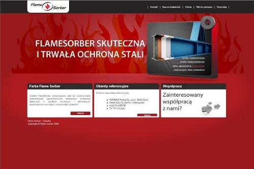 Nowy serwis internetowy Śnieżki - www.flamesorber.pl