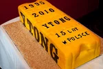 Tort z okazji 15-to lecia marki YTONG