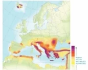 Mapa zagrożeń sejsmicznych dla obszaru Europy fot. Armstrong