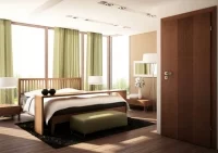 Aranżacja stylowej sypialni z wykorzystanie drzwi ASTRO LUX model W9, POL-SKONE