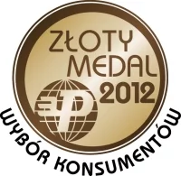 Logo Złoty Medal 2012 - Wybór Konsumentów, Fakro