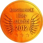 Logo Konsumencki Lider Jakości 2012