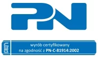 Logo certyfikatu PN-C-81914-2002