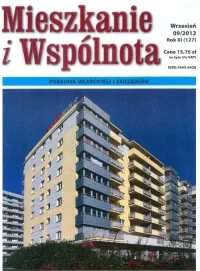 Okładka Mieszkanie i Wspólnota 09/2012