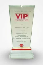 Okno EC 90 PLUS wyróżnione nagrodą „VIP – Najlepsze Okna i Drzwi” 2013! , POL-SKONE