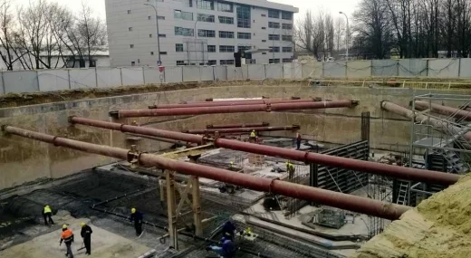 Budowa budynku mieszkalnego „Brylowska 2” w Warszawie